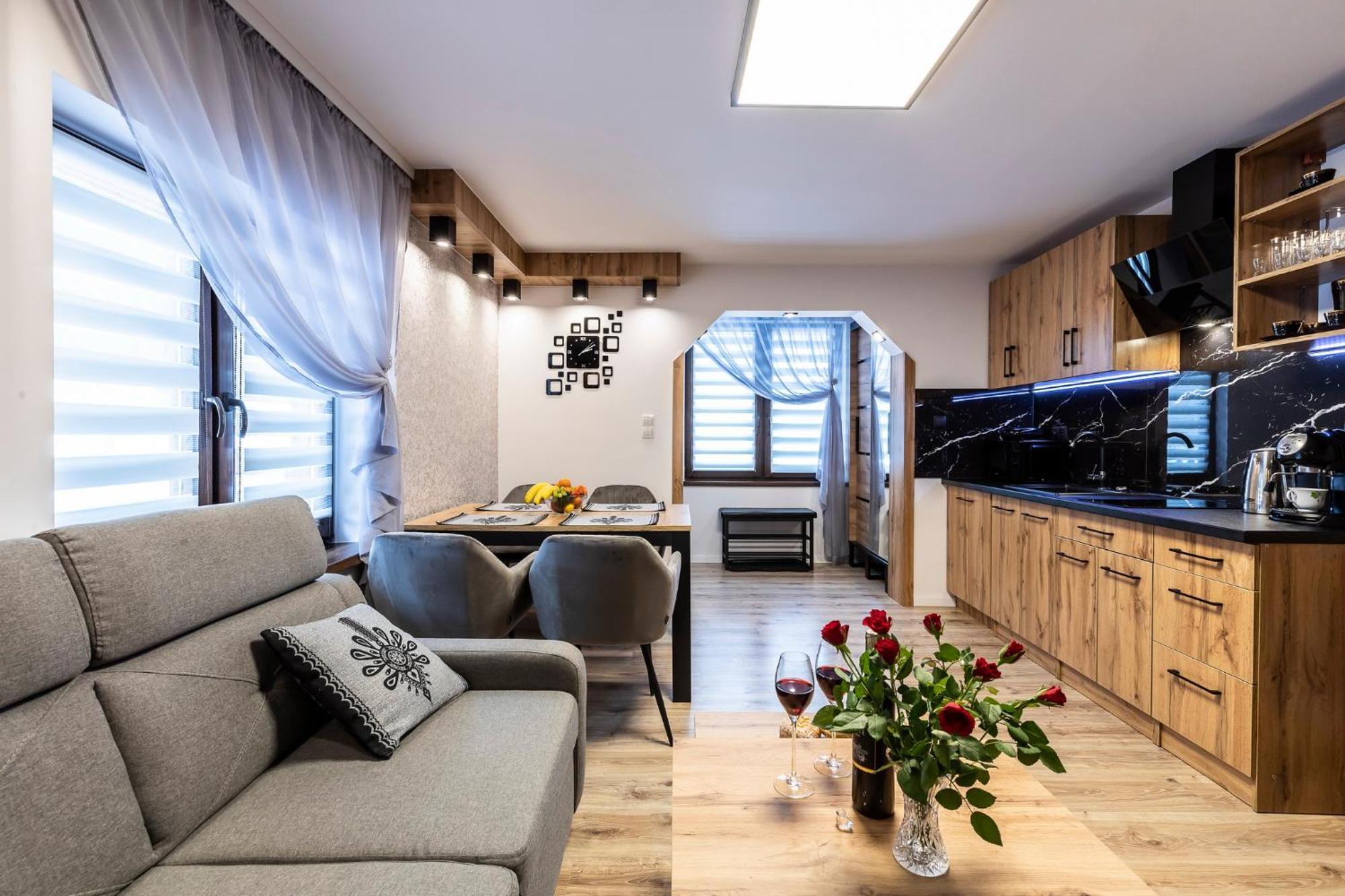 Apartament Tatravika Z Basenem I Widokiem Kościelisko Exterior foto