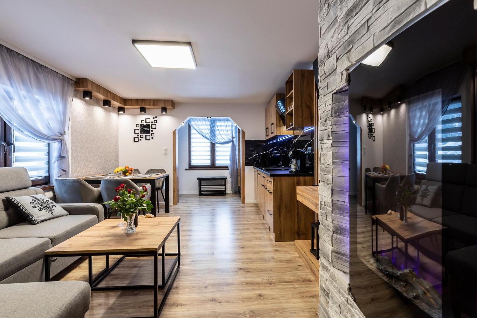 Apartament Tatravika Z Basenem I Widokiem Kościelisko Exterior foto