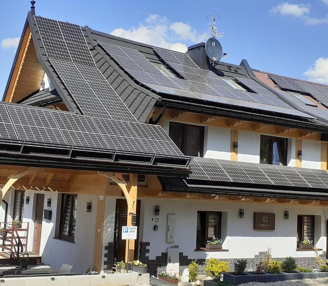 Apartament Tatravika Z Basenem I Widokiem Kościelisko Exterior foto